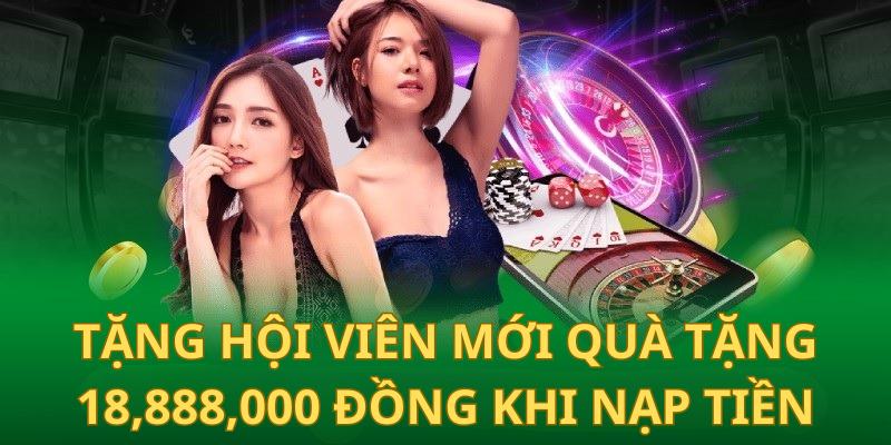 Nạp lần đầu chỉ cần trên 100k trở lên có thể hoàn tối đa 18,888 điểm